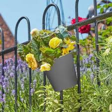 Fence Balcony Hanging Pot Basket