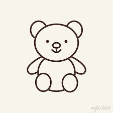 Teddy Bear Icon Template Preschool