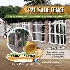 Pvc Palisade Fence Boundary Wall