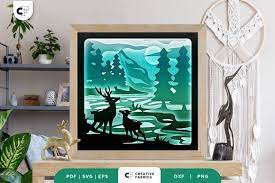 3d Shadow Boxes Crafts 2023 7 Free
