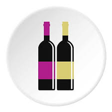 White Wine Bottle Png Vector Psd And