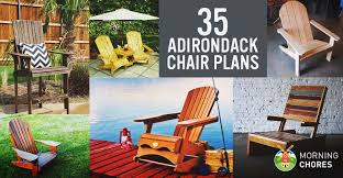 35 Free Diy Adirondack Chair Plans