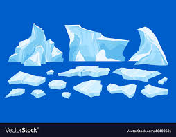 Frozen Arctic Ed Ice Iceberg Icon