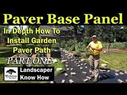 Paver Base Panel Part 1 Garden Paver