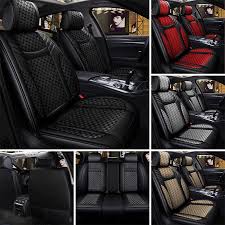 Us Auto Car Leather Flax Seat Covers