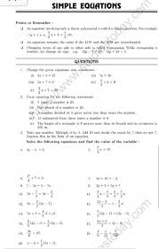 I Need Worksheet For Class 7 Simple