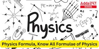 All Physics Basic Formula Sheet Class 12