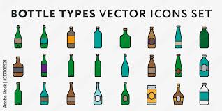 Glass Bottle Types Beverage