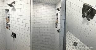Walk In Shower For A Farmhouse Bathroom