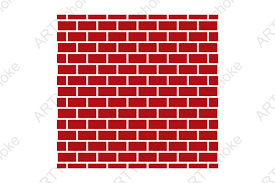 Brick Wall Svg File Ready For Cricut