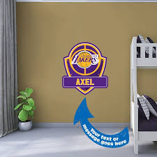 Los Angeles Lakers Badge Personalized