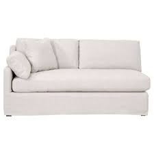Slope Arm Slipcover 2 Seat Sofa