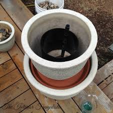 Plant Pots Into A Water Fountain