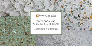 River Rock Crushed Stone Ideas For