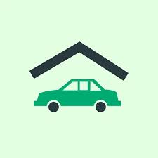 Garage Real Estate Icon Stock Vector By