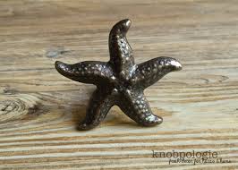 Large Antique Bronze Beach Starfish