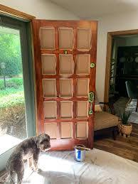 How To Paint A Door To Look Like Wood