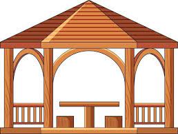 Pergola Vector Art Icons And Graphics