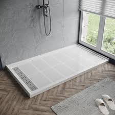 W Shower Base Left Drain