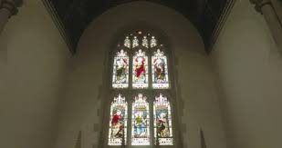 Stained Glass Windows In A Church