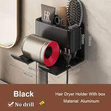 No Drill Hair Dryer Holder For Dyson