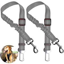 Dog Seat Belt 2 Packs Adjustable Pet