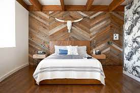 Bedrooms With Reclaimed Wood Walls