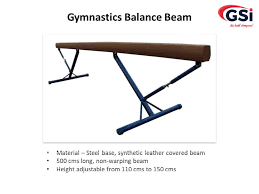 iron gymnastics balance beam