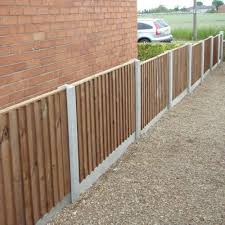 Feather Edge Fence Board Panel Heavy