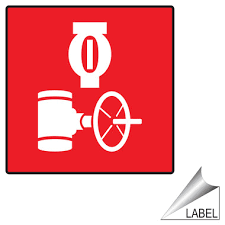 Sprinkler Control Valve Symbol Label