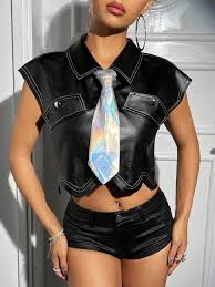 Leather Vest Jacket