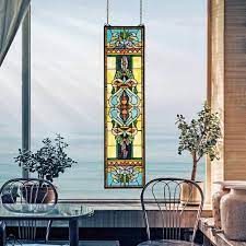 Design Toscano Blackstone Hall Style Stained Glass Window