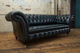 Leather Chesterfield Sofa Traditional