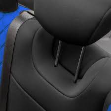 Fh Group Neoprene Waterproof 47 In X 1 In X 23 In Custom Fit Seat Covers For 2018 2023 Jeep Wrangler Jl 4dr Rear Set Blue