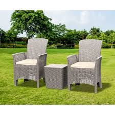 High Back Rattan Garden Chairs