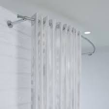 Adjustable Curved Shower Curtain Rod