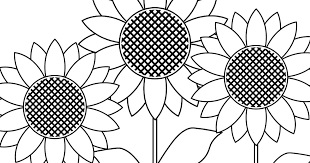 Free Printable Sunflower Garden