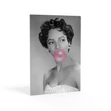Dorothy Dandridge Pink Bubble Gum Black