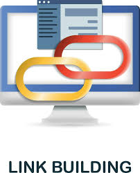 Link Building Icon 3d Ilration