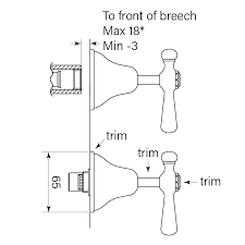 Cascade Wall Tap Pr Cd Lever Faucet