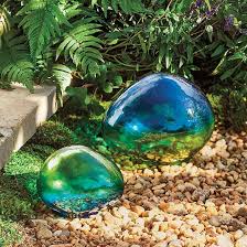 Glass Garden Garden Art Garden Stones