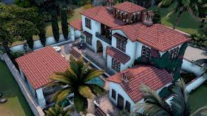 Spanish Colonial House In The Sims 4