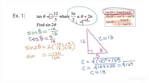 Double Angle Identities