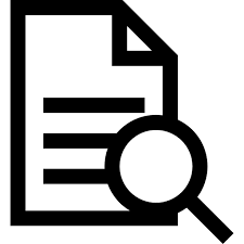 Magnifying Glass Search Document