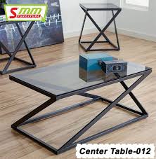 Glass Top Center Table For Living Room