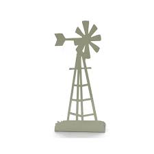 Windmill Tabletop Metal Home Decor 14