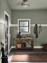 15 Beautiful Gray Green Paint Colors To