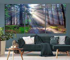 Sun Shine Large Wall Art Canvas Print