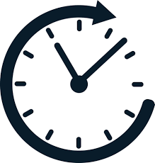 Wall Clock Logo Icon 15693662 Vector