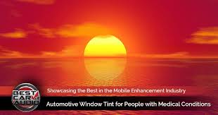 Automotive Window Tint For People With